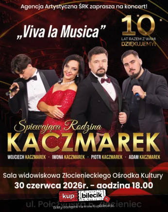 Złocieniec Wydarzenie Koncert "Viva La Musica"